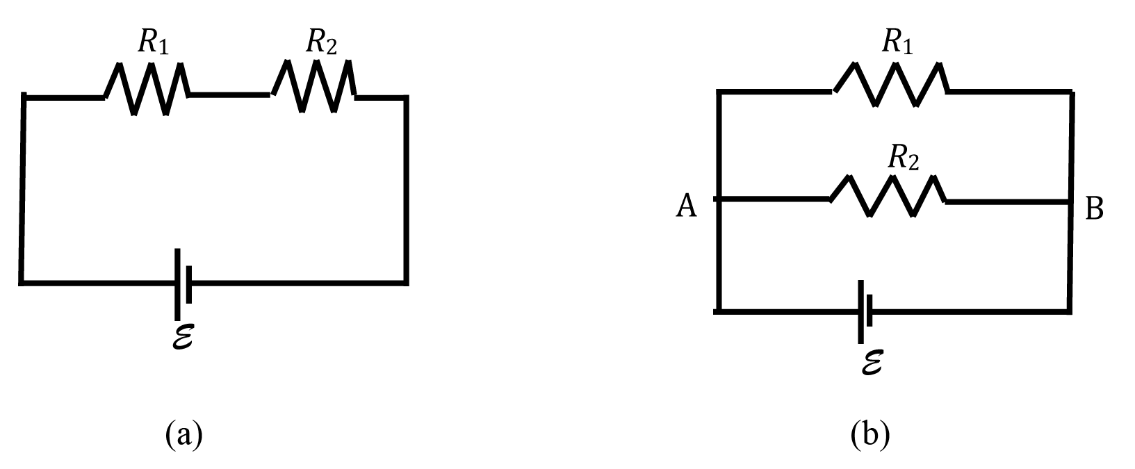 Resistors Circuits Resistor Schematic Symbols Parallel Voltage Fuse 