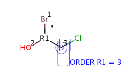 R-atom attachment order