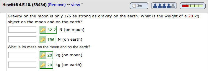 full view of question in question browser