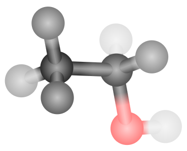 ball-and-stick illustration of a molecule