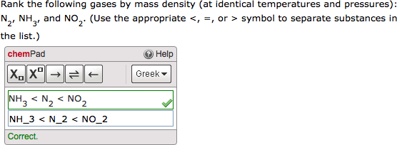 Question as displayed to students