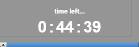 time left is 44 minutes and 39 seconds