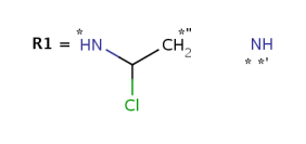 attachments in R-group definition