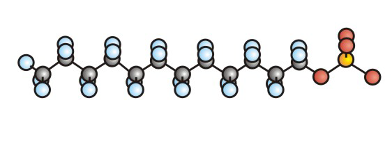 SDS - ball and stick