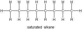 saturated alkane