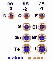 relative anions sizes