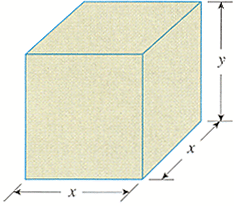 A Rectangular Box Is To Have A Square Base And A V... | Chegg.com